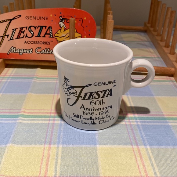 Fiestaware Other - Fiestaware 1996 mug. 60 th anniversary logo. Never used. Display use only.